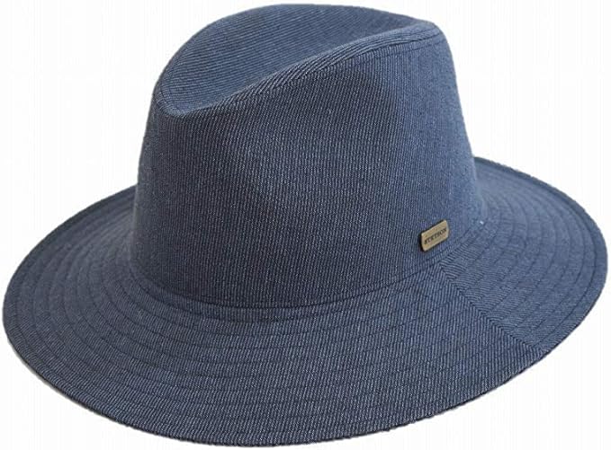 Amazon ステットソン Stetson Se097 ネイビー 紺 メンズ 紳士 帽子 ハット 中折 チロル つば広 涼しい 日除け 紫外線対策 Uvケア ネット通販 春夏 ハット 通販