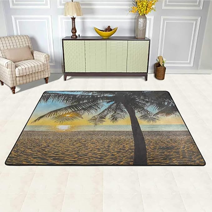 Amazon.com: Palm Tree Outdoor Carpet Waterproof 4' x 6', Horizon