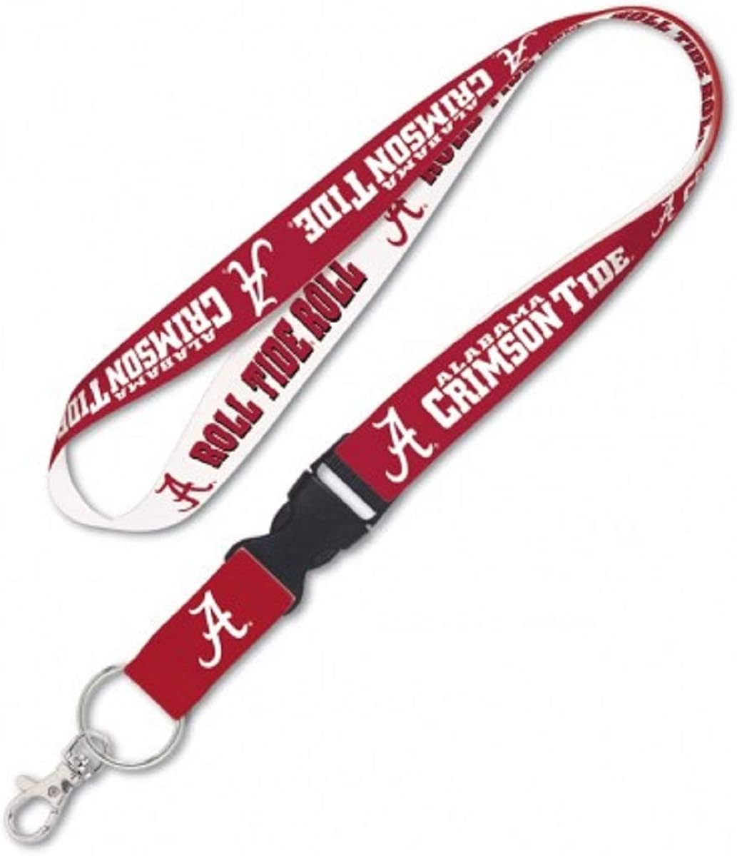 WinCraft Alabama Crimson Tide Official NCAA 20" Lanyard : Sports & Outdoors