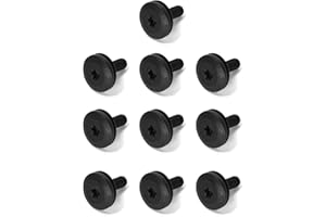 Ruimou 10pcs Automotive Engine Bay Headlight Bolt Screw Inner Flower OE: 07146959923 Compatible with BMW 1 Series E81 E82 E87