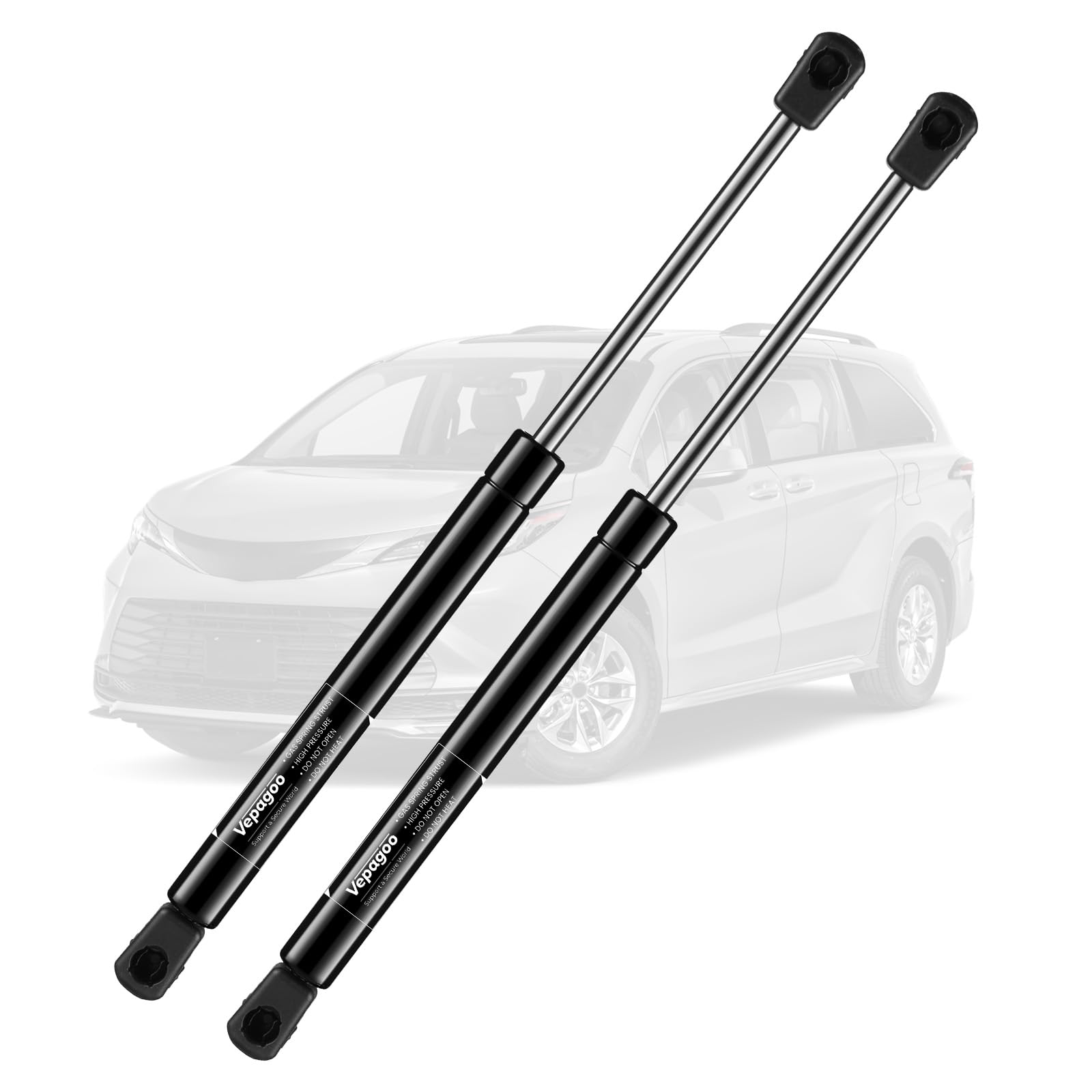 Vepagoo 6140 Rear Hatch Gas Struts For 2006 2010 Toyota Sienna vepagoo-6140-rear-hatch-gas-struts-for-2006-2010-toyota-sienna