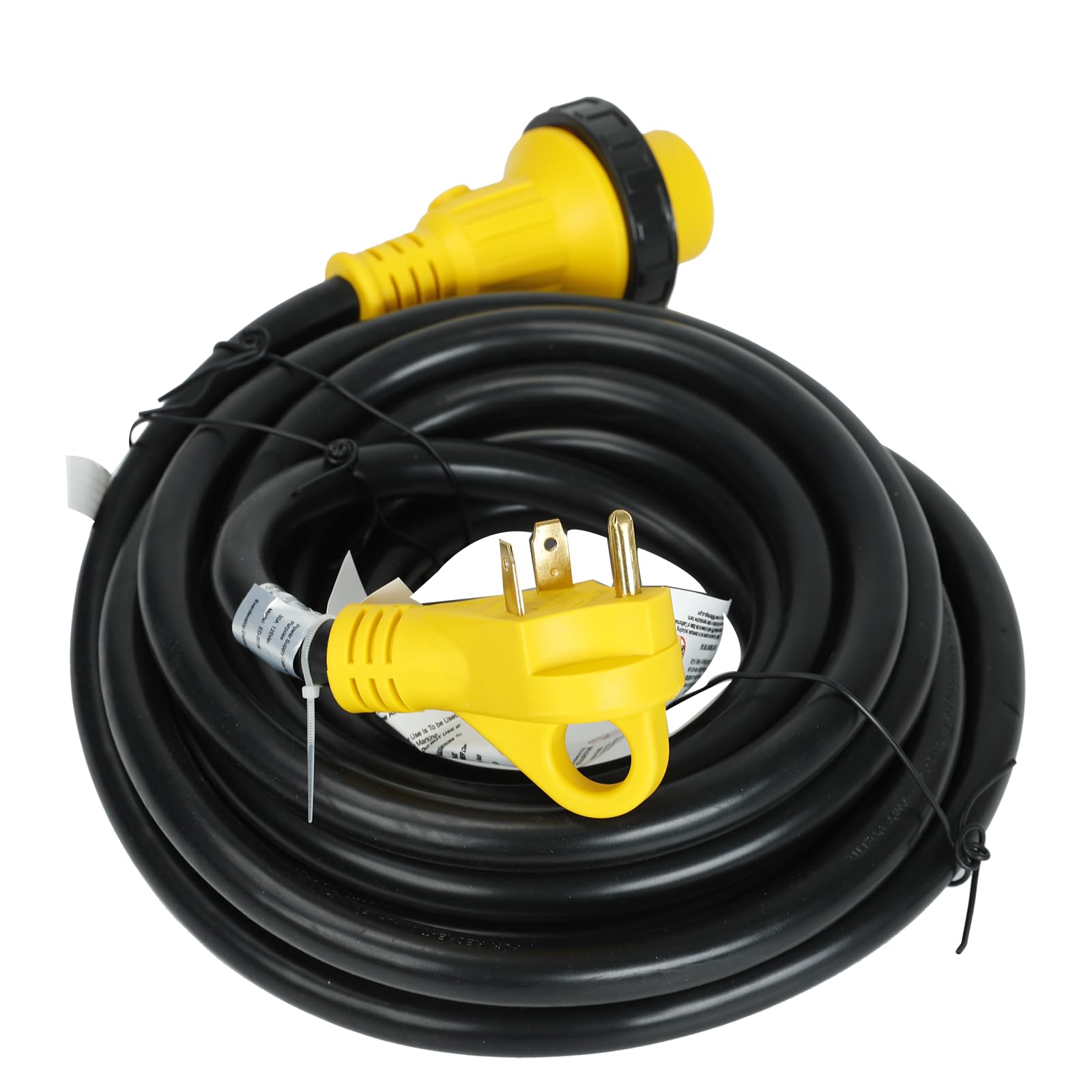 thumbnail image 2 of 25ft Or 50ft 30 Amp RV Power Cord With LED Twist-Lock Connector – Detachable 2 of 6