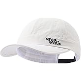 Gvatasz Quick Dry Short Brim Baseball Cap Lightweight Unstructured Sports Hat Trucker Cap Waterproof Umpire Sun Hat