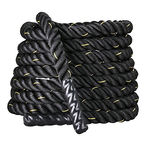 go2buy 2in 30ft Battle Ropes/Exercise Rope/Training Rope for Strength