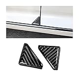 BESULEN 2Pcs Car Edge Guards, Carbon Fiber Corner