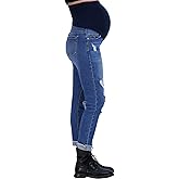 Savi Parker Women’s Maternity Jeans Over The Belly - Pregnancy Clothes for All Seasons, Maternity Pants