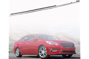 SEBLAFF Left Upper Fender Chrome Molding Garnish Trim Replacement for 2011 2012 2013 2014 Sonata