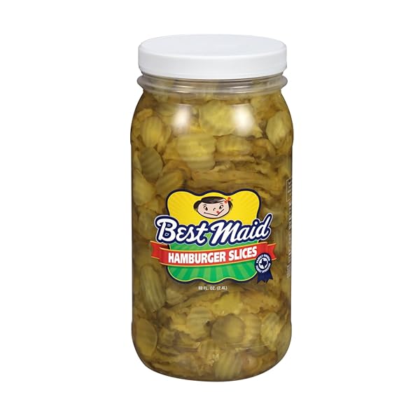 BEST MAID HAMBURGER SLICES 80OZ PICKLES (1 PACK)