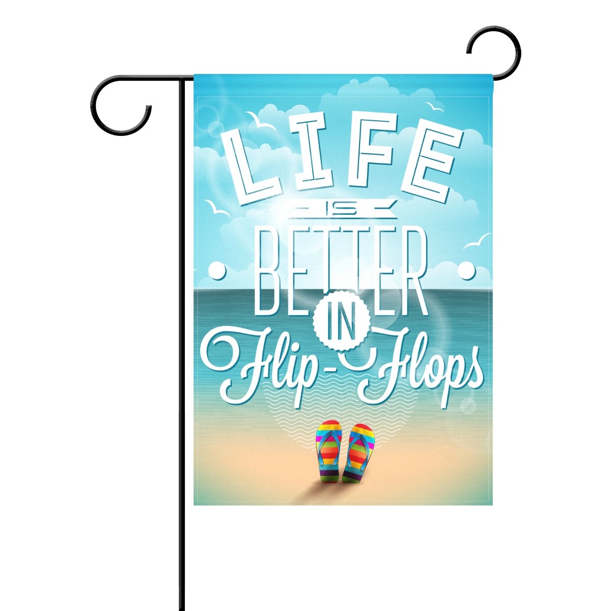 Best Flip Flop Garden Flags