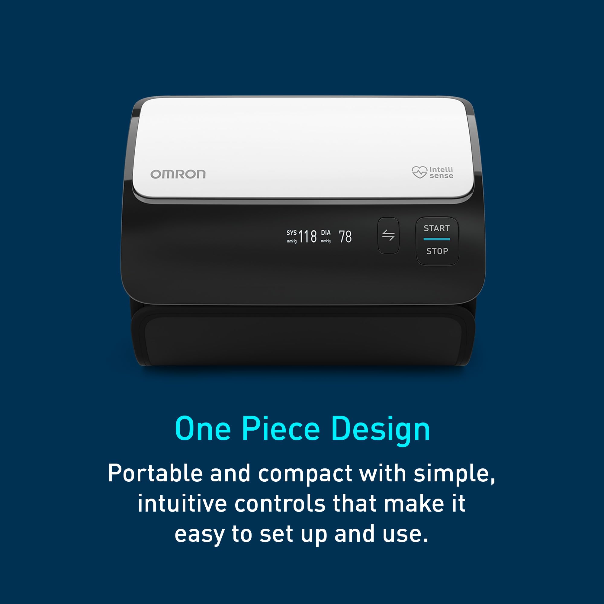 OMRON Evolv Wireless Blood Pressure Monitor for Home Use & Upper Arm Blood Pressure Cuff - #1 Doctor & Pharmacist Recommended Brand - Clinically Validated - Connect App