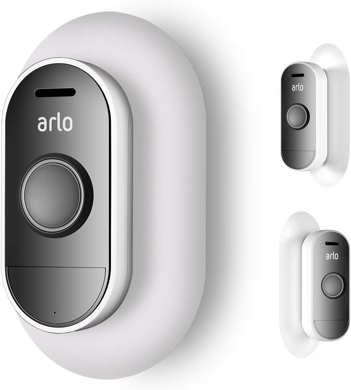 Wall Plate for Arlo Doorbell, Aotnex Wall Mounting Plate Accessories for Arlo Audio Doorbell to Keep An Easy Installation and Clean Look (White)