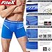 FITEXTREME Mens Breathable Performance Stretch Boxer Briefs 3 to 5 Pack