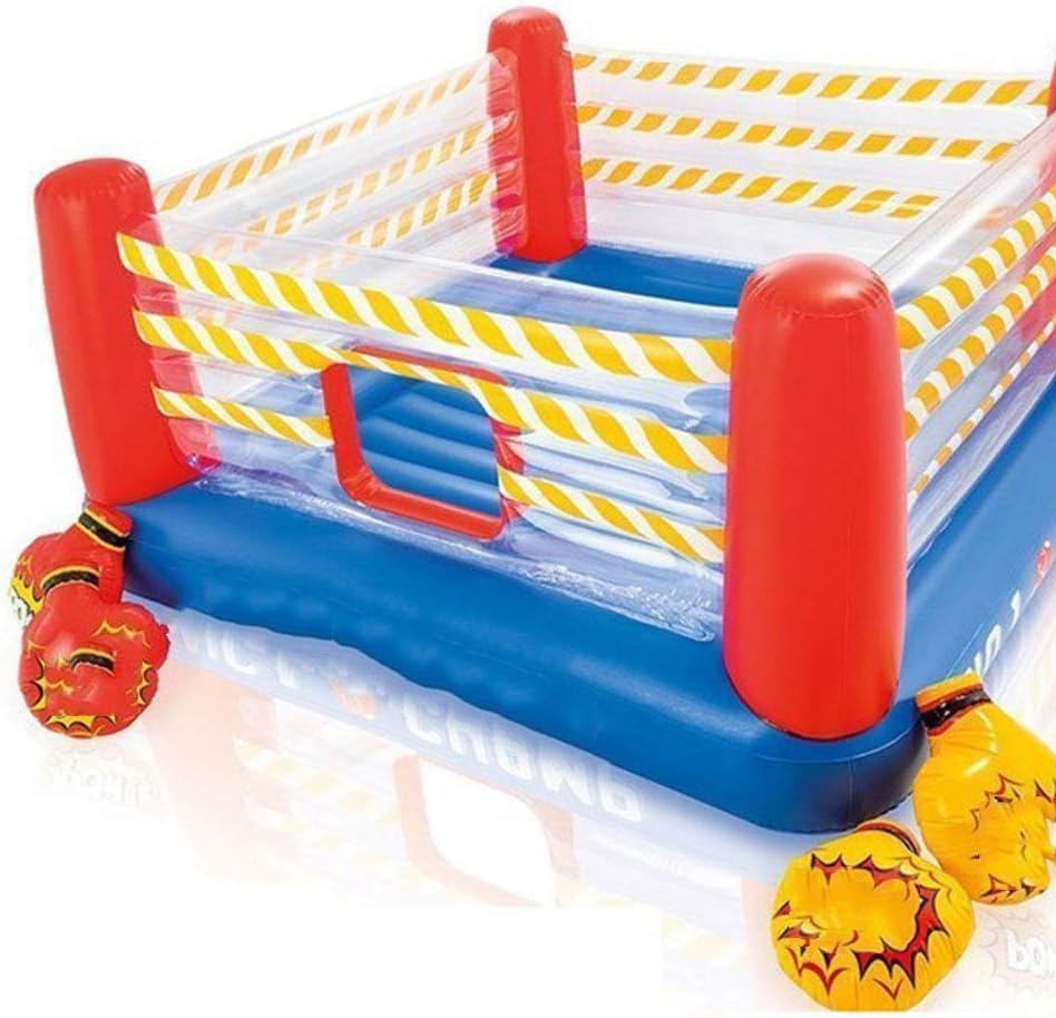TWW Children's Inflatable Castle, Indoor Trampoline, Boxing Ring Indoor Children's Playground Equipment