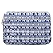 CoolBELL 13.3 Inch Laptop Sleeve Case Cover With Elephant Pattern Ultrabook Sleeve Macbook Canvas Bag For Ultrabook/Tablet/Macbook Pro/Macbook Air/iPad Pro/Surfase/Women/Men (Blue)