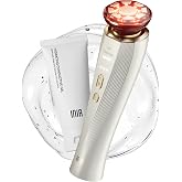 INIA FLARE 3-in-1 Red Light Therapy Beauty Device for Face &amp; Neck White | Help Reduce Puffiness, Support Skin Firmness, and Enhance Radiance, Ideal for Daily Home Use Skincare