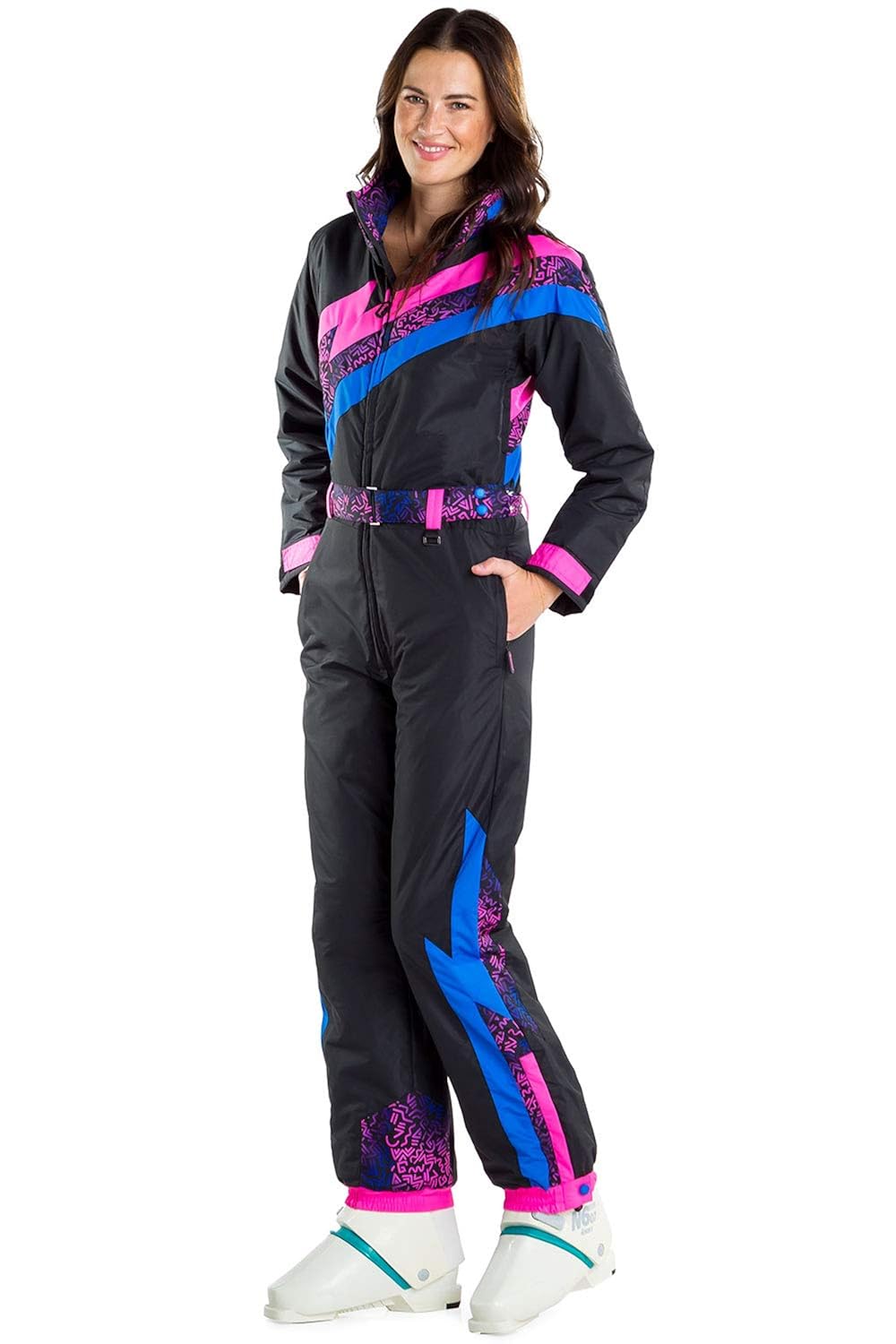retro ski suit costume
