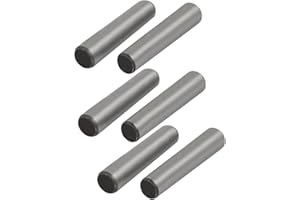 uxcell uxcellCarbon Steel GB117 25mm Length 5mm Small End Diameter Taper Pin 6pcs