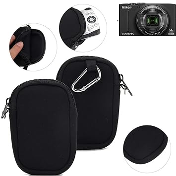 K-S-Trade® Funda Protectora De Neopreno para Cámara Compacta Nikon ...