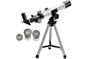 Starboosa Telescope for Kids Beginners 40mm Aperture 400mm Focal Length - Gift for Kids and Beginners