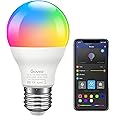 Govee LED Light Bulb Dimmable, Music Sync RGB Color Changing Light Bulb A19 7W 60W Equivalent, Multicolor Decorative No Hub R