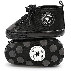 KKIIDDSS Unisex Baby Girls Boys Canvas High-top