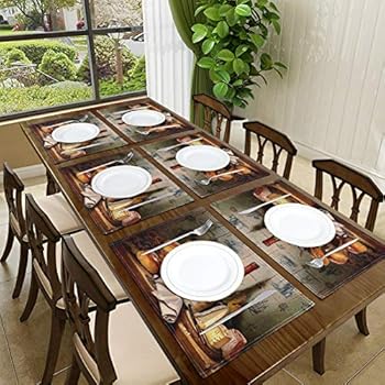 Oarencol Vintage Red Wine Bottle Glass Cheese Grape Placemat Table Mats Heat Resistant Washable Clean Kitchen Place Mats For Dining Table Decoration 18 X 12 18 X12 Multi G42288446p397c432s813 Buy Online At Best Price
