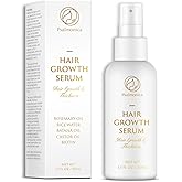 Hair Growth Serum: Rosemary Batana Castor Oil Rice Water Biotin Hair Oils for Hair Growth - Hair Growth Thickening Product - Hair Loss Treatments for Women Men(50 ML)