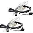 TIDRADIO Walkie Talkie Earpiece with Mic 2 Pin Acoustic Tube Headset TD-M8s TD-V2 TD-H3 TD-H8 H-777 RT21 RT22 RT68 Baofeng UV