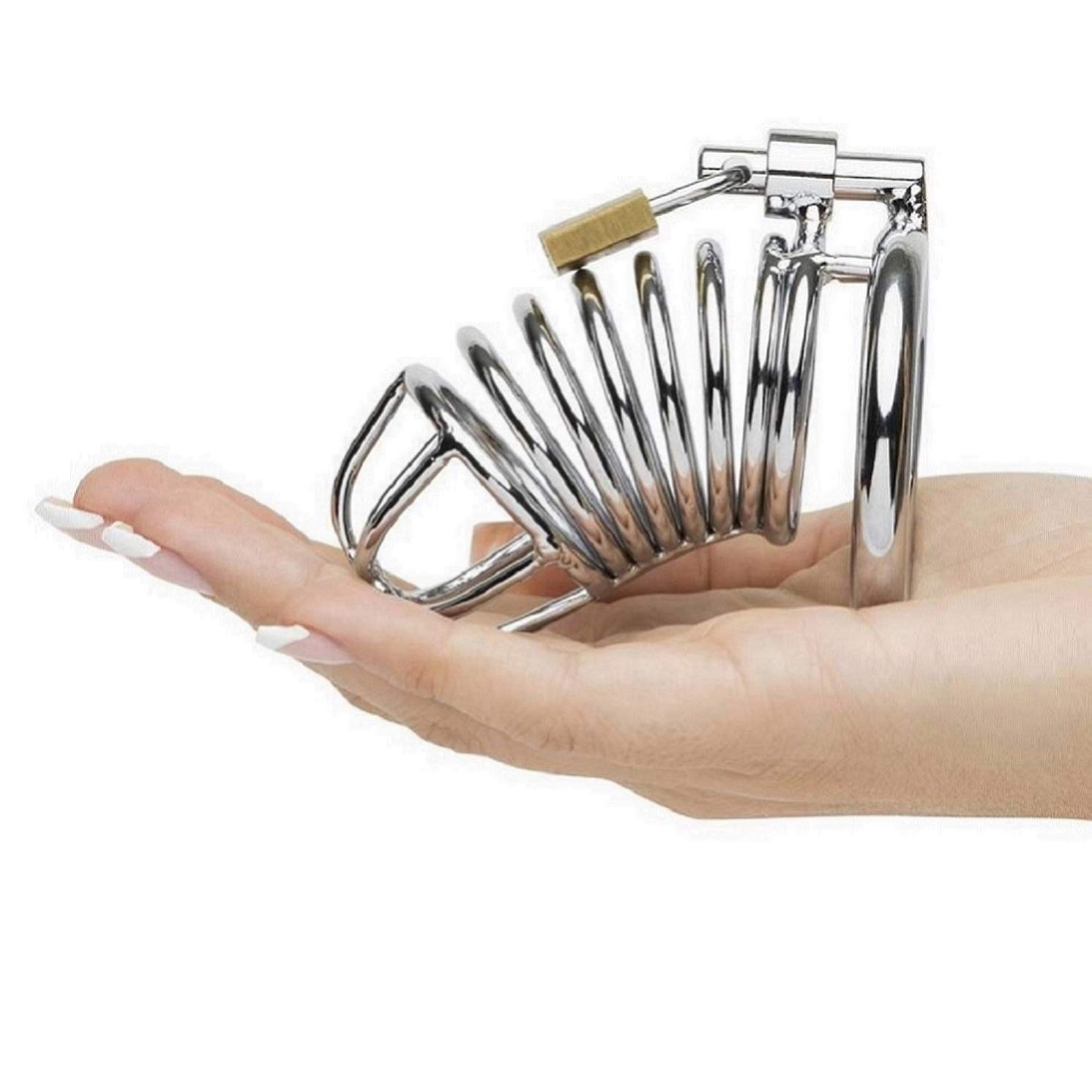 Sports Outdoors Enjoy The Inescapable Prison Game Small C A G E Silicone Steel Stainless Steel D E V Ices Ch A S Tǐty Short L ǒ C K M ǎ L E Clear M E N Fttrg Prison Control Cage Baseball Softball