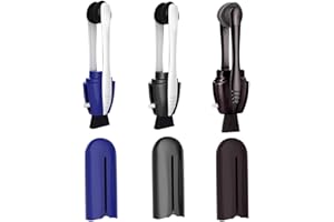 BRUSHG Eye Glasses Cleaner (3pc), Eyeglass Cleaner Scratch Remover for Eyeglasses, Efficient and Durable Carbon Microfiber Technology, Microfiber Spectacles Portable Carbon Eyeglasses Cleaner Kit Tool