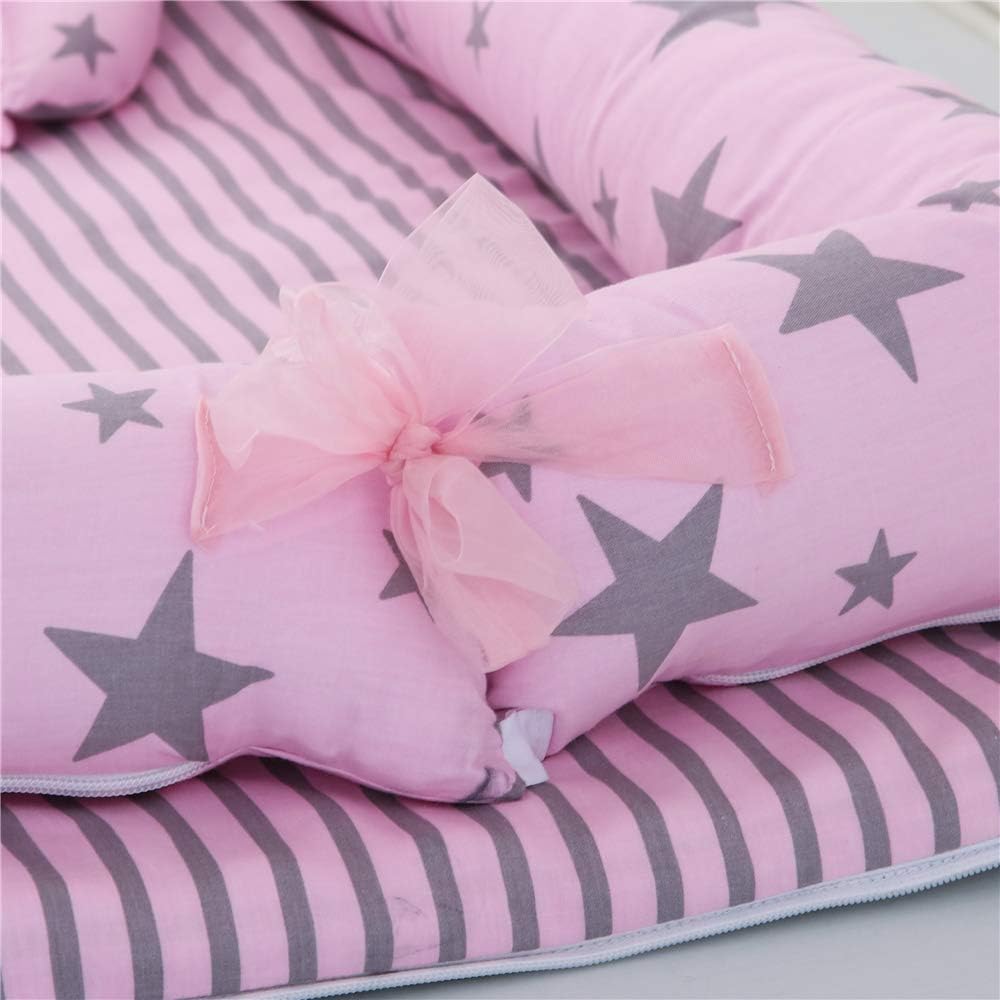 Baby Nest Pour Bebe Couffin De Voyage Portable Reducteur Lit Bebe Animal Rose Tealp Reducteur De Lit Bebe Cocon Nid Pour Nouveau Ne Nourrisson Accessoires De Literie Tours De Lit Iplanmovilidad Com