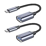 OTG USB-C to USB 3.0 Adapter [2Pack] Thunderbolt 3
