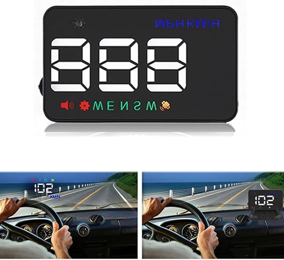 PolarLander Head Up Display Proyector de la Velocidad del Coche de ...