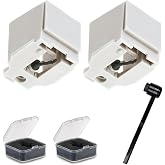 GDGJWL 2-Pack ATN3600L Stylus Replacement - Diamond Tip &amp; Carbon Fiber Turntable Needle for Audio-Technica AT-LP60X/AT3600L/AT-LP2D, Includes Brush &amp; Tweezers