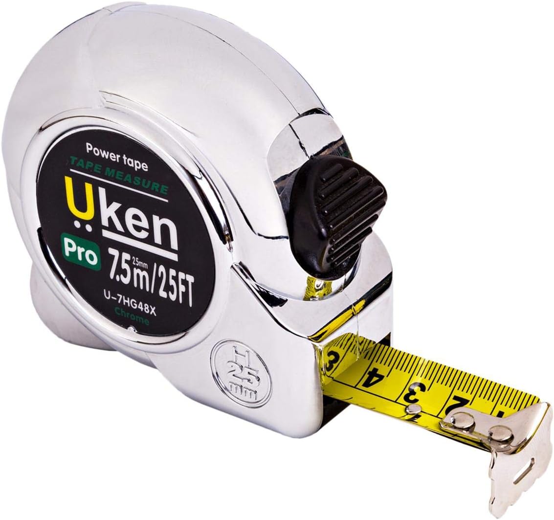 Uken Measuring Tape 5 Meter Chrome Buy Online at Best Price in UAE