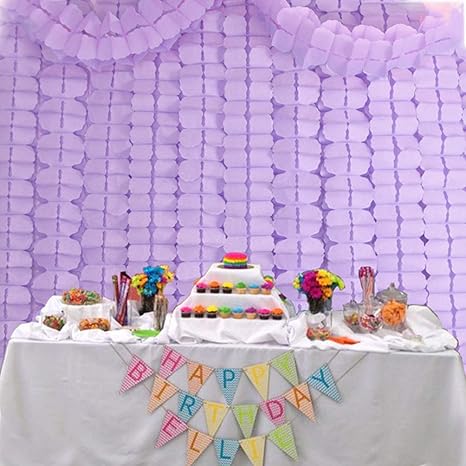 Amazon Com Life Glow Hanging Garland Four Leaf Tissue Paper
