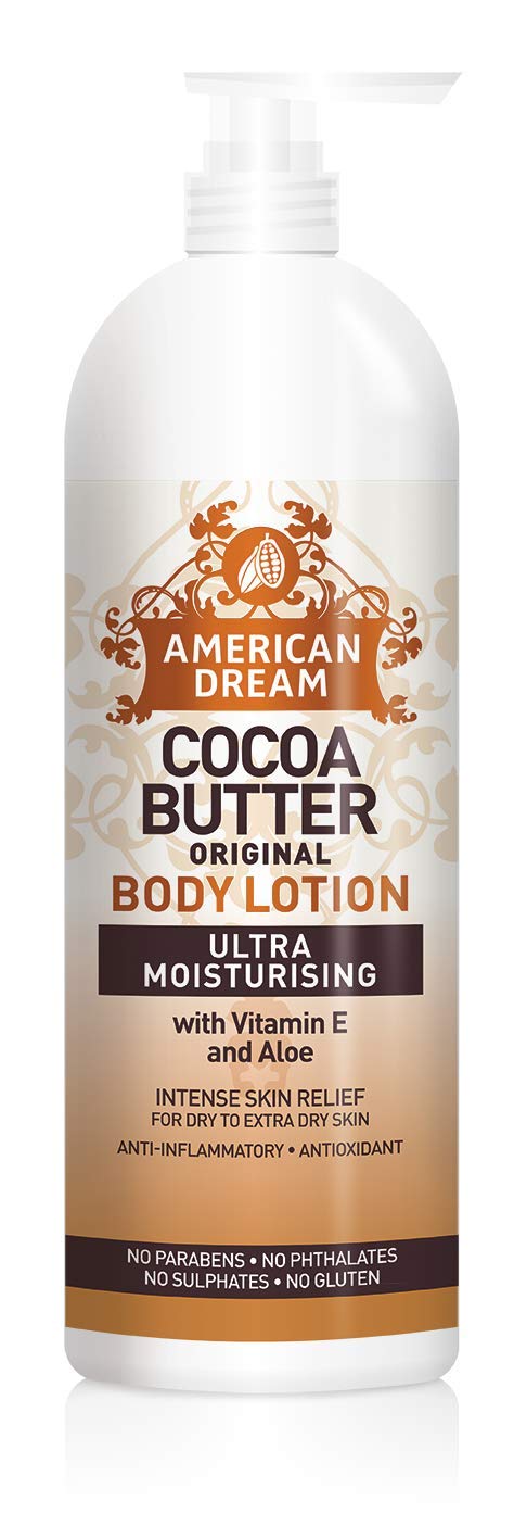 AMERICAN DREAM Original Cocoa Butter Lotion with Shea Butter, 500 g