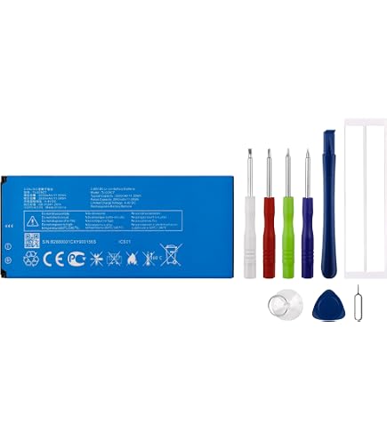 Batería De Repuesto TLi014A1 Para Alcatel OT 4010D, 4012, 4030D, OT-5020 - 1400 MAh, Polímero De Litio - ¡Con Herramientas!