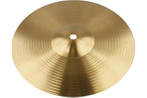For Drum Set Brass Cymbals Percussion Instrument Set with for SPLASH Crash Hi-Hat Styles in Multiple Sizes 6 8 10 12 14 16 In