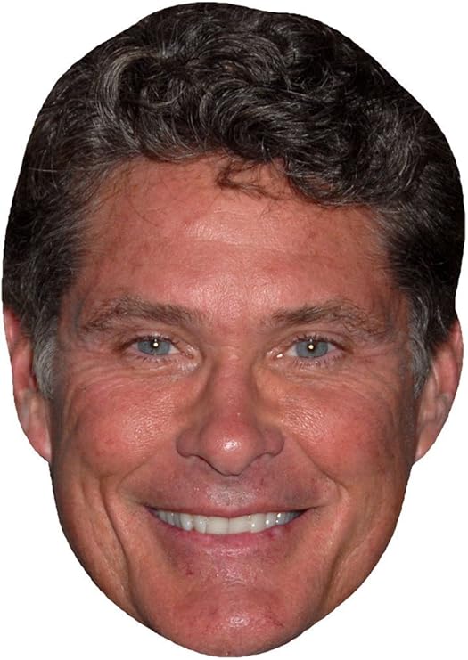 CELEBRITY FACE MASK KIT - David Hasselhoff Hoff - DO IT YOURSELF (DIY ...