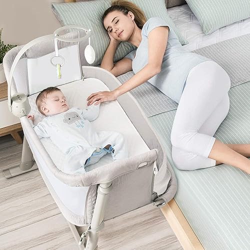 Bassinet Amazon Babys Buy Giggles Watson Side Bassinet With Glide