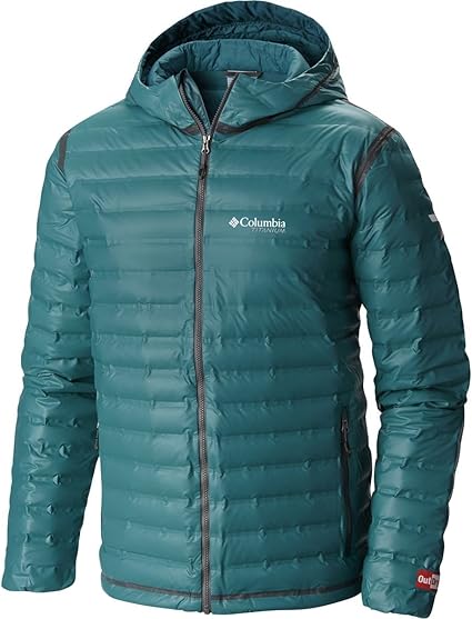 men's outdry ex gold down hooded jacket