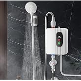 Electric Instant Hot Water Heater Shower Electric Tankless Shower Hot Water Kitchen Bathroom Bracket for Bathroom