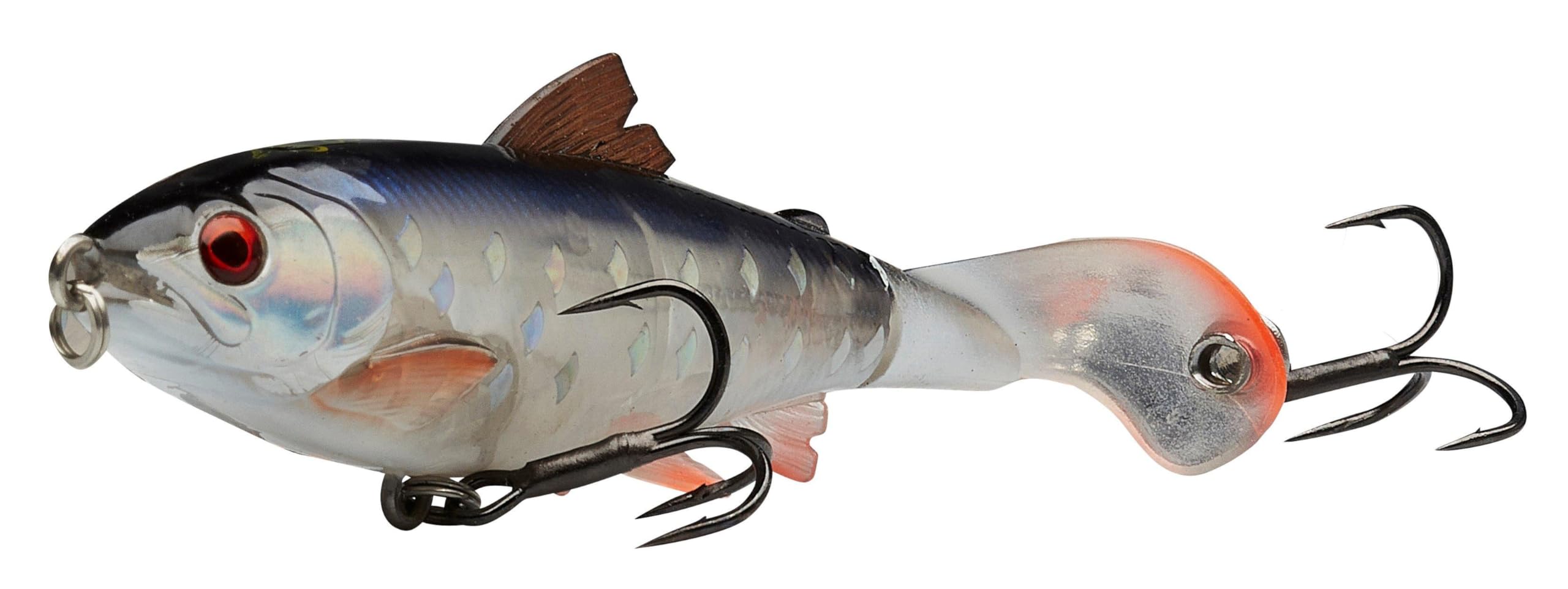 Savage Gear 3D Smashtail – Topwater Lure for Predator Anglers, Baby Trout Imitation with Loud Plopping Action for Bass & Pike, Fishing in Freshwater Lakes, Ponds & Rivers Rudd 10 cm