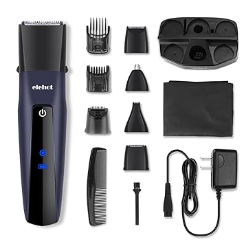 Amazon Com Elehot Hair Clipper Trimmer 5 In 1 Multifunctional