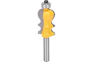 0.3in Shank T - Slot Milling Cutter Router Bit, Woodworking Grooving Tool, Industrial - Grade Alloy Blade for Smooth Cutting,