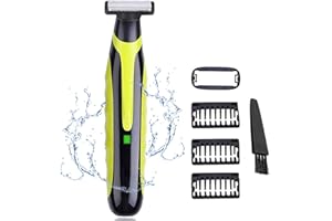 INVODA Electric Shaver for Men Rechargeable Razors Face and Body One Blade Trimmer Waterproof Wet & Dry