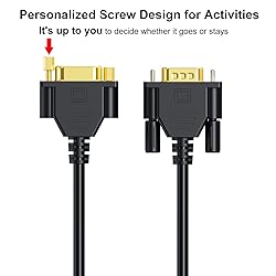 UV-CABLE 2-Pack VGA Extension Cable 6ft, VGA Cable