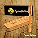 Antonio Da Parra(TM) Fountain Pen Calligraphy Writing Set Case - Premium Quality - 100% Handcrafted Bamboo Vintage Collection with Ink Refill Converter Gold Medium Nib