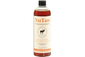 ADVANCED TANNING SOLUTIONS PRODUCTS FOR TAXIDERMY & FUR DRESSING NuTan 16oz Tanning Formula by Advanced Tanning Solutions - Soft, Durable Tan for Deer, Moose, Bear, Elk, Fox, Rabbit Hides - Made In USA